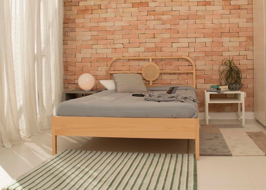 Cama AROS - Design retrô : uma releitura da cama medalhão